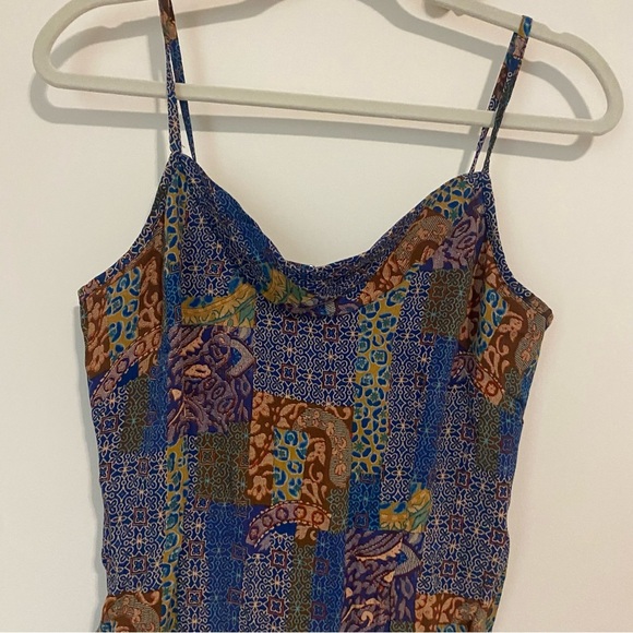 Vintage Scarlett Multi-Patterned Midi Dress size Small/Medium - Picture 2 of 9